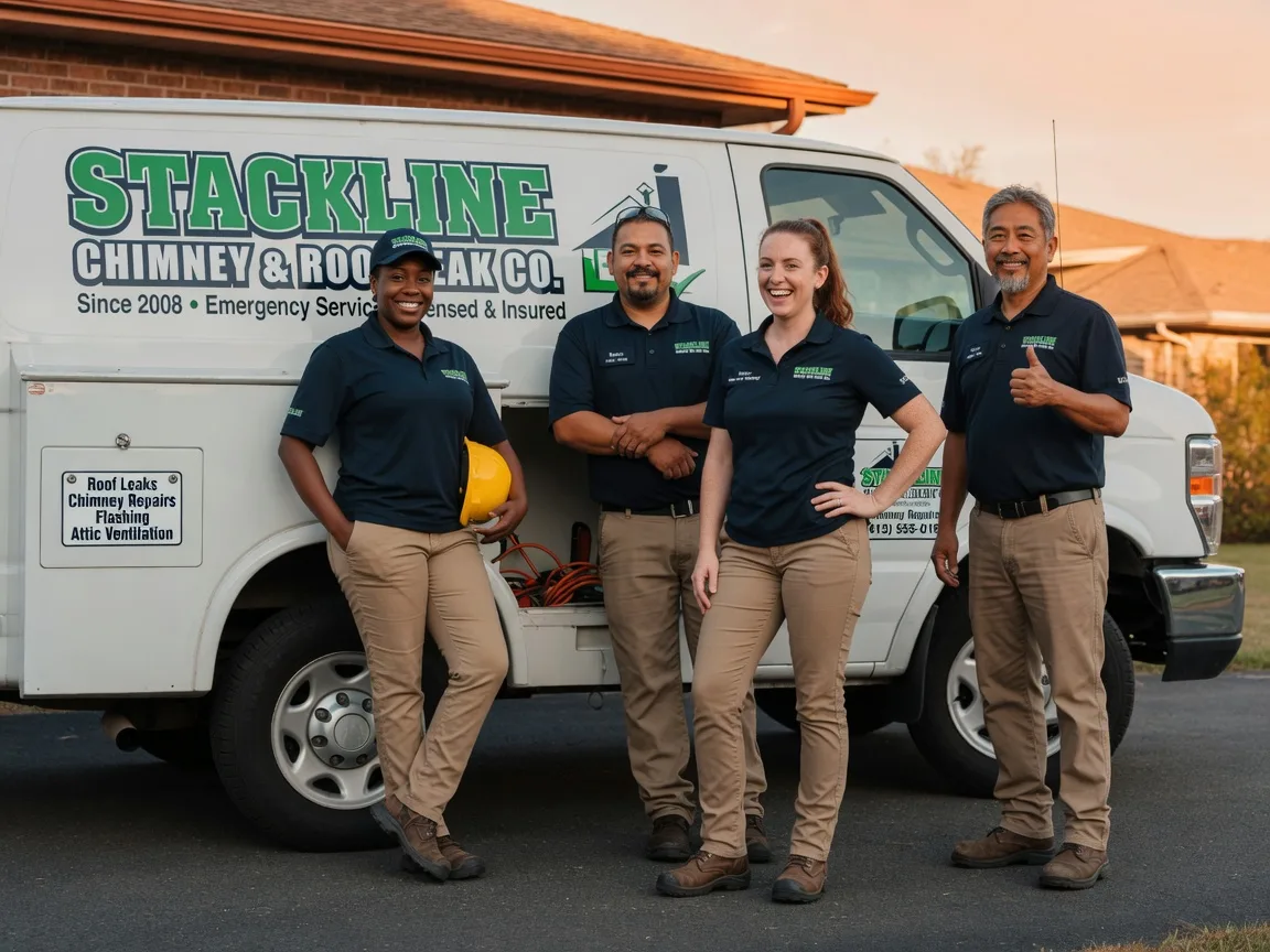 Chimney flashing repair company in Liberty, MO